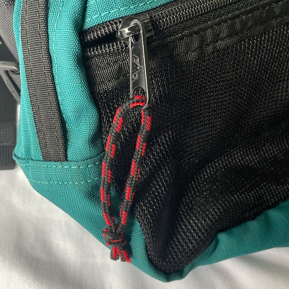 Vintage VTG EMS Eastern Mountain Sports Large Green Fanny Pack Crossbody Bag - Picture 3 of 8